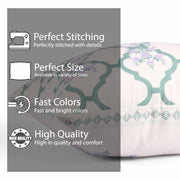 Both Side Block Print Summer Buds Cushion Cover Set of 5